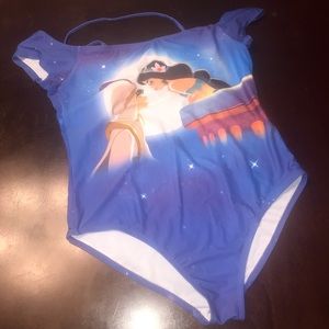 Disney store Aladdin and Jasmine swim suit plus size 2X